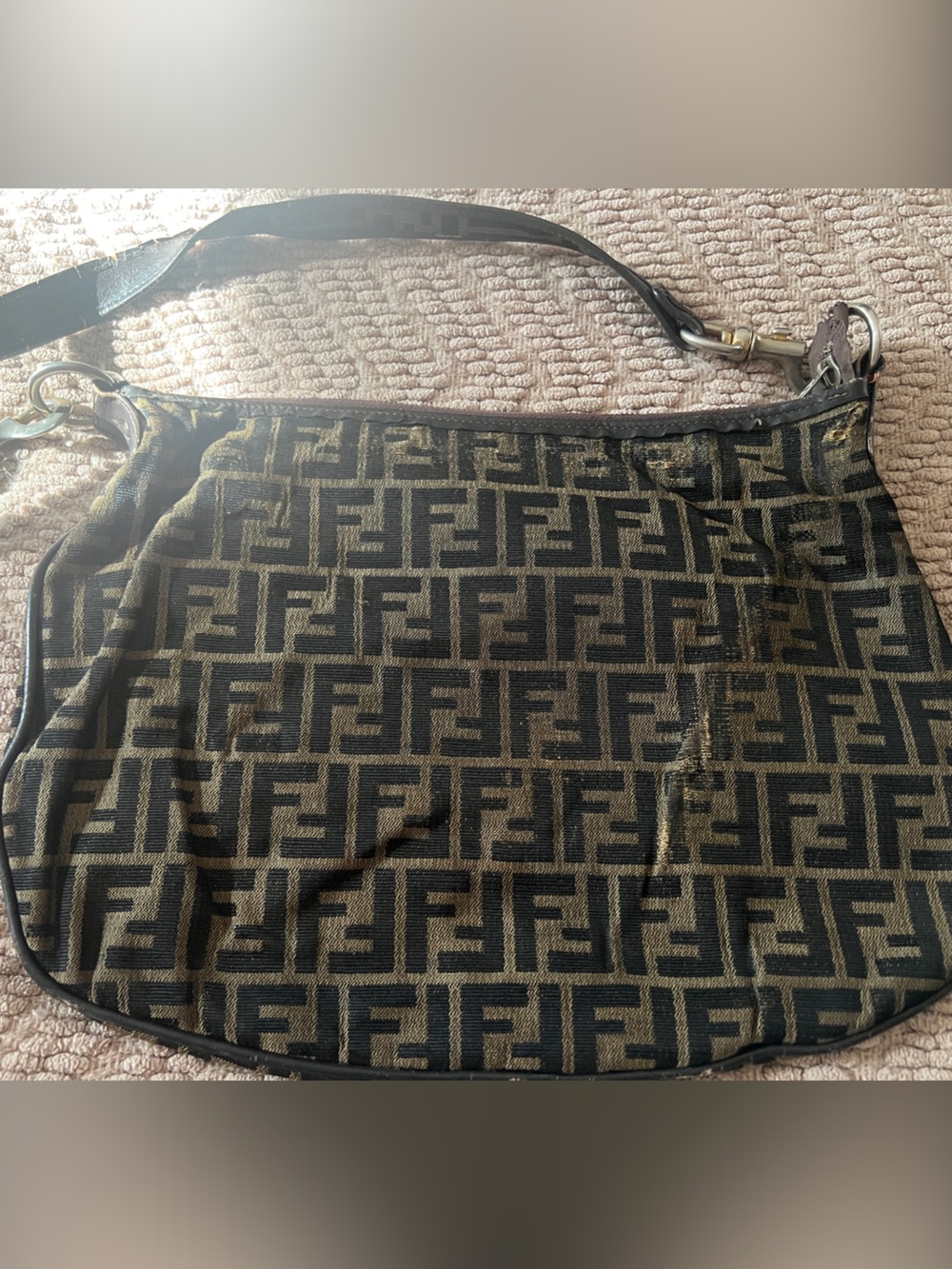 Fendi zucca Shoulder Bag